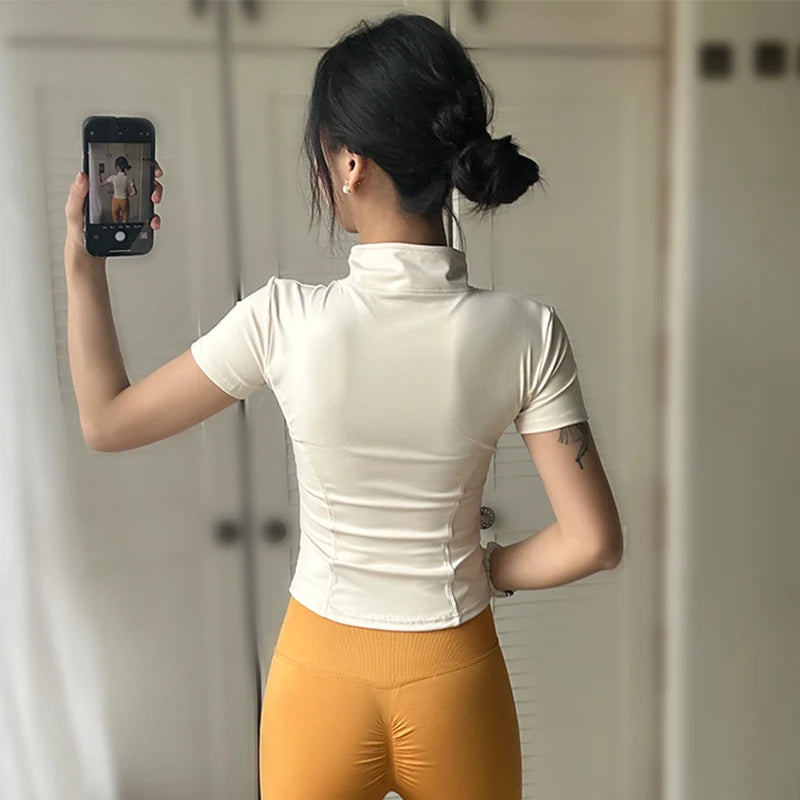  High Quality Waist Slimming Training Tops
