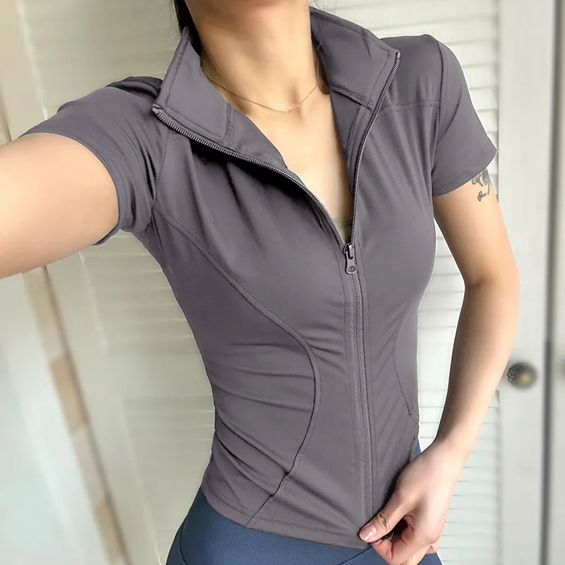  High Quality Waist Slimming Training Tops