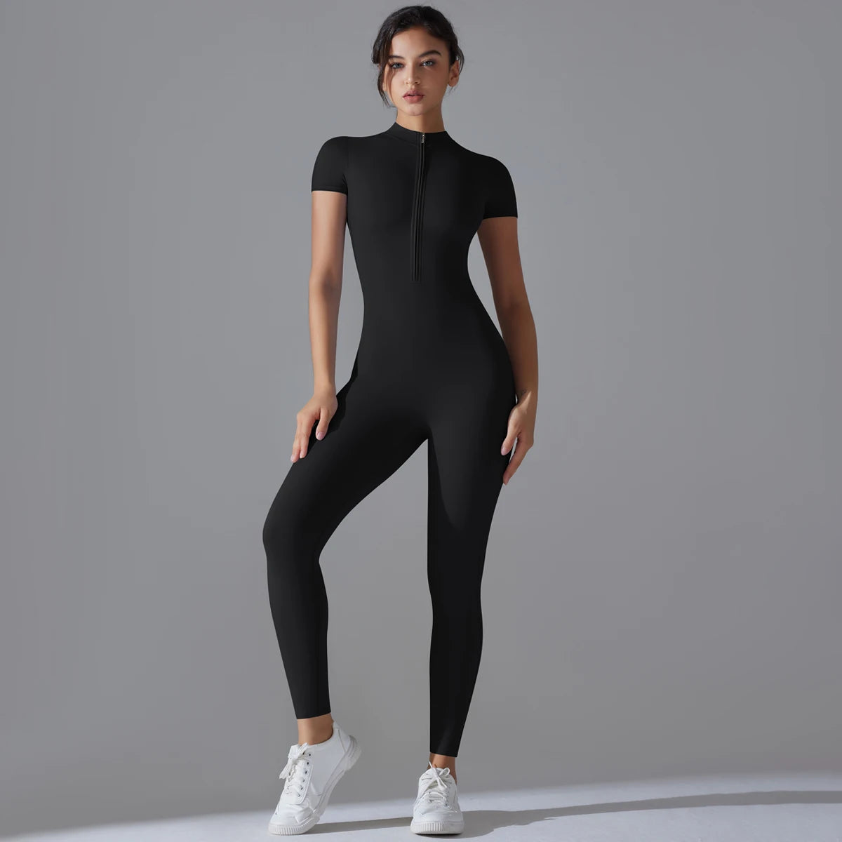 Women Bodysuits Fitness Sports Bodysuit Yoga Suit Breathable Quick Drying Sports 