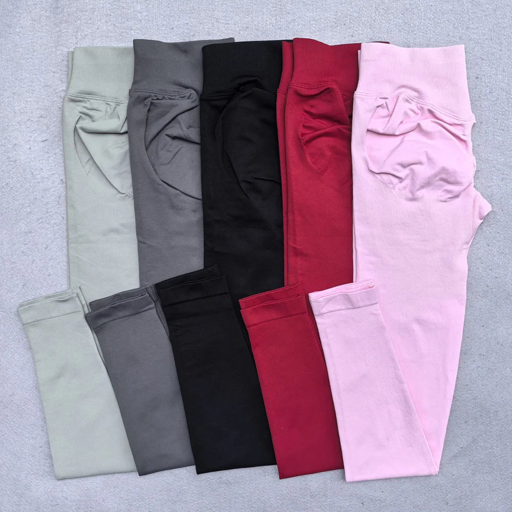 Leggings Women Scrunch Seamless Yoga Leggings 