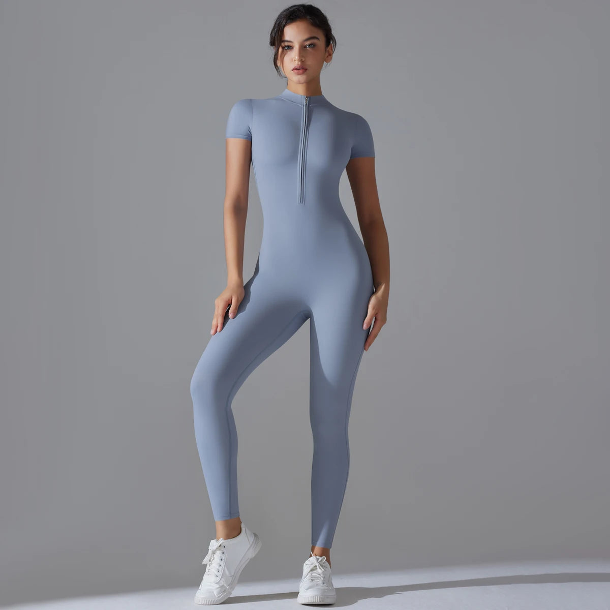 Women Bodysuits Fitness Sports Bodysuit Yoga Suit Breathable Quick Drying Sports 